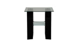 Modena Black End Table - Ornate Home