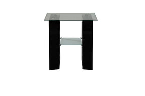 Modena Black End Table - Ornate Home