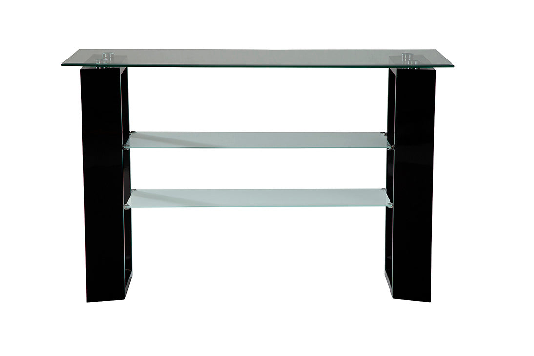 Modena Black Sofa Table - Ornate Home