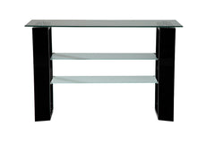 Modena Black Sofa Table - Ornate Home