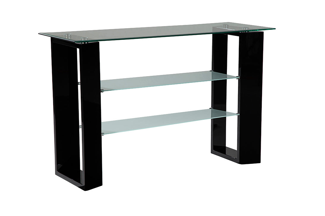 Modena Black Sofa Table - Ornate Home