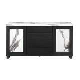 Modena Charcoal Server - Ornate Home