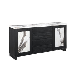 Modena Charcoal Server - Ornate Home