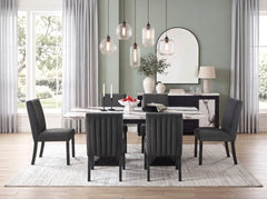 Modena Charcoal Server - Ornate Home