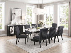 Modena Charcoal Server - Ornate Home
