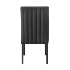 Modena Charcoal Side Chair - Ornate Home