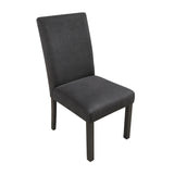 Modena Charcoal Side Chair - Ornate Home