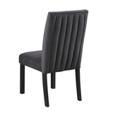 Modena Charcoal Side Chair - Ornate Home