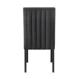 Modena Charcoal Side Chair - Ornate Home