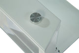 Modena White End Table - Ornate Home