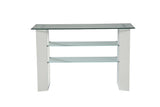 Modena White Sofa Table - Ornate Home