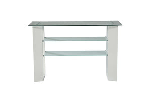 Modena White Sofa Table - Ornate Home