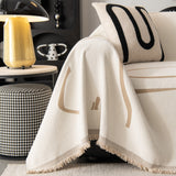 Modern Abstract Couch Cover Blanket, Decor Furniture Protector for Sectional Sofa - Ornate Home