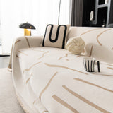 Modern Abstract Couch Cover Blanket, Decor Furniture Protector for Sectional Sofa - Ornate Home