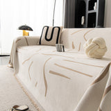 Modern Abstract Couch Cover Blanket, Decor Furniture Protector for Sectional Sofa - Ornate Home