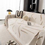 Modern Abstract Couch Cover Blanket, Decor Furniture Protector for Sectional Sofa - Ornate Home