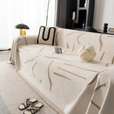 Modern Abstract Couch Cover Blanket, Decor Furniture Protector for Sectional Sofa - Ornate Home