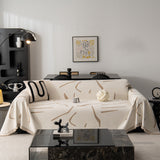 Modern Abstract Couch Cover Blanket, Decor Furniture Protector for Sectional Sofa - Ornate Home