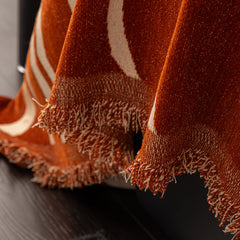 Modern Abstract Floral Sofa Throw Blanket, Decor Furniture Protector for Living Room - Ornate Home