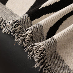 Modern Abstract Floral Sofa Throw Blanket, Decor Furniture Protector for Living Room - Ornate Home