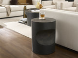 Modern Ash Concrete Side Table - Ornate Home