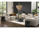Modern Ash Concrete Side Table - Ornate Home