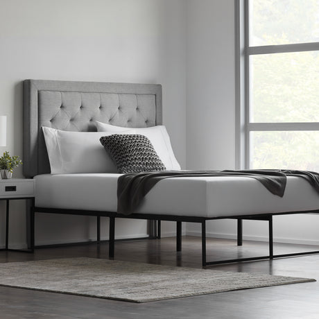 Modern Black Twin Platform Bed Frame - Ornate Home