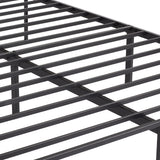 Modern Black Twin XL Platform Bed Frame - Ornate Home