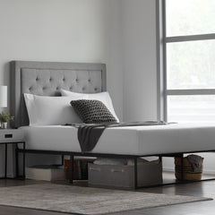 Modern Black Twin XL Platform Bed Frame - Ornate Home