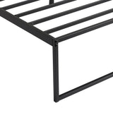 Modern Black Twin XL Platform Bed Frame - Ornate Home