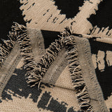 Modern Chenille Bold Abstract Pattern Sofa Cover, Artistic Decorative Furniture Cover - Ornate Home