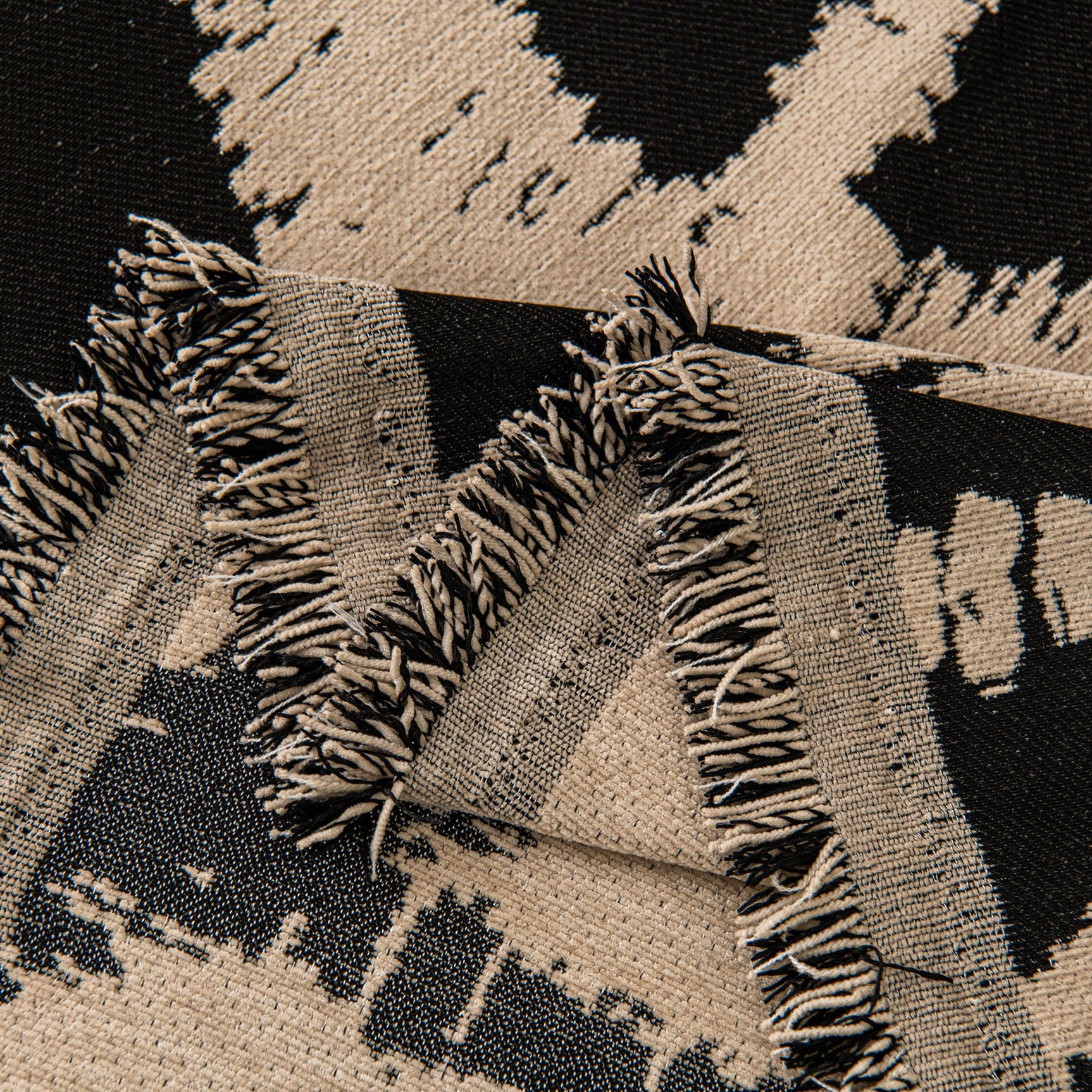 Modern Chenille Bold Abstract Pattern Sofa Cover, Artistic Decorative Furniture Cover - Ornate Home