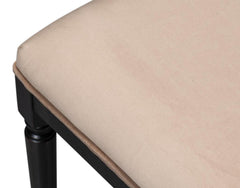 Modern Classic Seating Black Square Back Side Chair (Set of 2) - Ornate Home