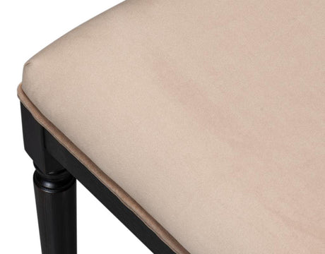 Modern Classic Seating Black Square Back Side Chair (Set of 2) - Ornate Home