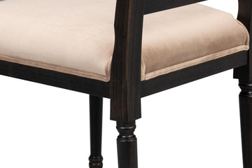 Modern Classic Seating Black Square Back Side Chair (Set of 2) - Ornate Home