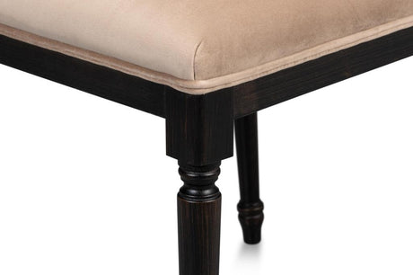 Modern Classic Seating Black Square Back Side Chair (Set of 2) - Ornate Home