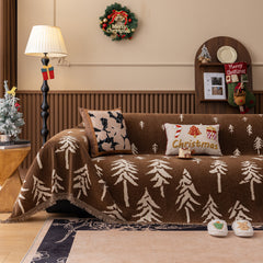 Modern Couch Covers for Couches Large Decorative Throw Blanket with Tassels for Couch - Ornate Home