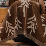 Modern Couch Covers for Couches Large Decorative Throw Blanket with Tassels for Couch - Ornate Home