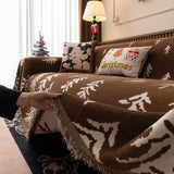 Modern Couch Covers for Couches Large Decorative Throw Blanket with Tassels for Couch - Ornate Home