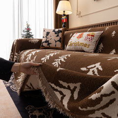 Modern Couch Covers for Couches Large Decorative Throw Blanket with Tassels for Couch - Ornate Home