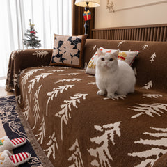 Modern Couch Covers for Couches Large Decorative Throw Blanket with Tassels for Couch - Ornate Home