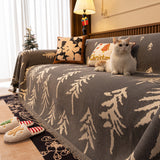 Modern Couch Covers for Couches Large Decorative Throw Blanket with Tassels for Couch - Ornate Home
