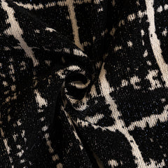 Modern Couch Protector Blanket Woven Chenille Sofa Cover Throw with Artistic Grid - Ornate Home