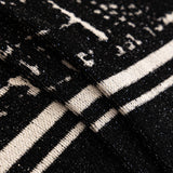 Modern Couch Protector Blanket Woven Chenille Sofa Cover Throw with Artistic Grid - Ornate Home