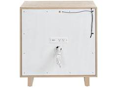 Modern Desert Open Storage Nightstand - Ornate Home