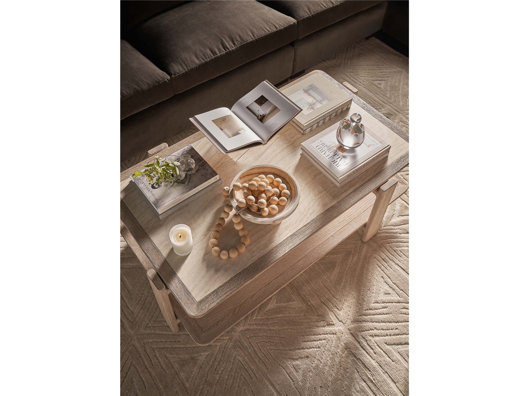 Modern Desert/Stone Cocktail Table - Ornate Home