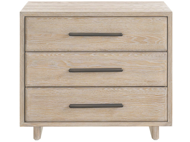 Modern Desert Three Drawer Nightstand - Ornate Home
