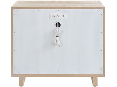 Modern Desert Three Drawer Nightstand - Ornate Home