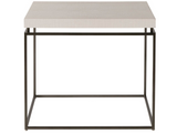 Modern Farmhouse Rustic Oak End Table - Ornate Home