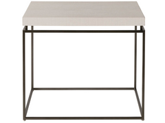 Modern Farmhouse Rustic Oak End Table - Ornate Home